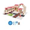 Building Bricks Kits DIY Miniature House Pile Up Brick for Toddlers