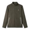 Camel Casual Stand-up Collar Fleece-lined Jacket