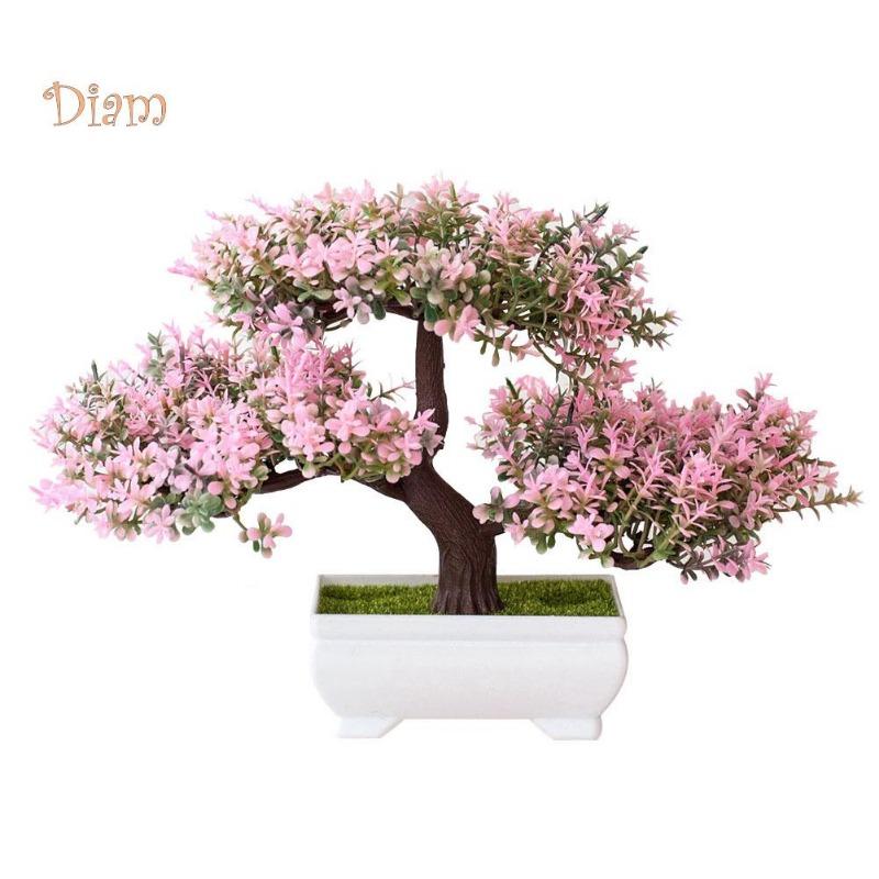 Fetong 1Pc Artificial Flower Pine Tree Plant Photograph Prop Wedding Home Bonsai Decor?