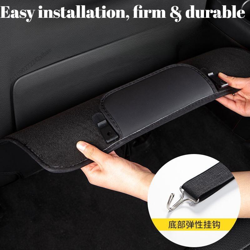Rear Seat Back Anti-Kick Pads, Interior Decoration & Modification Protective Accessories for Leapmotor T03 2024-2026 durable