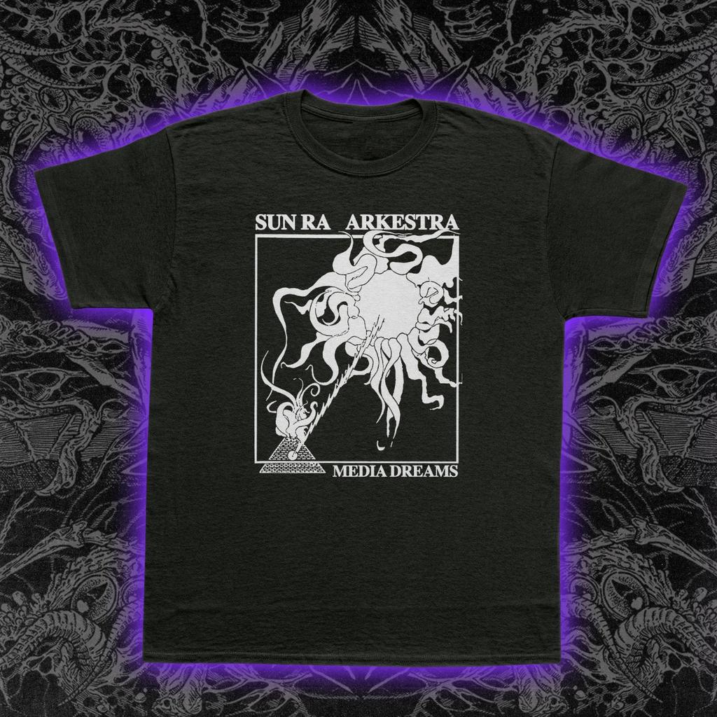 Sun Ra Arkestra Media Dreams T-Shirt Jazz Avant-Garde Tee New S-5XL