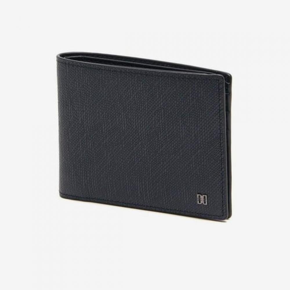 

Daks Black Leather Dd Logo Classic Wallet Dbwa4e325bk Single option