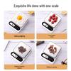 High-Precision Kitchen Electronic Scale for Baking, Compact Gram-Weight Measurement, Premium Home Use.