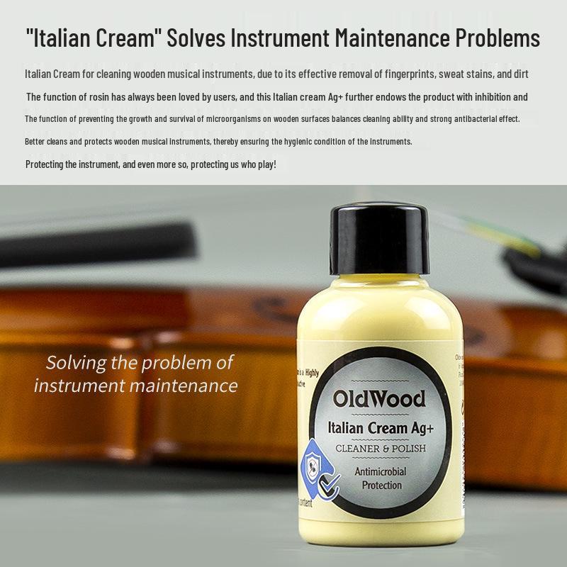 Oldwood Violin Polish & Italian Cream Cleaner