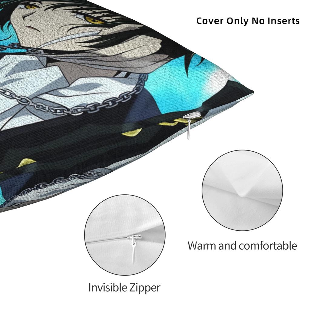 Tsubasa Sakura Syaoran Pillow Cover Soft Cushion Cover Novelty Pillow Case For Couch Sofa Bedroom