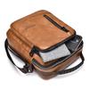 WEIXIER Herren Crossbody Schultertasche Leder Messenger Bag wasserdichte Aktentasche Satchel Reisetasche