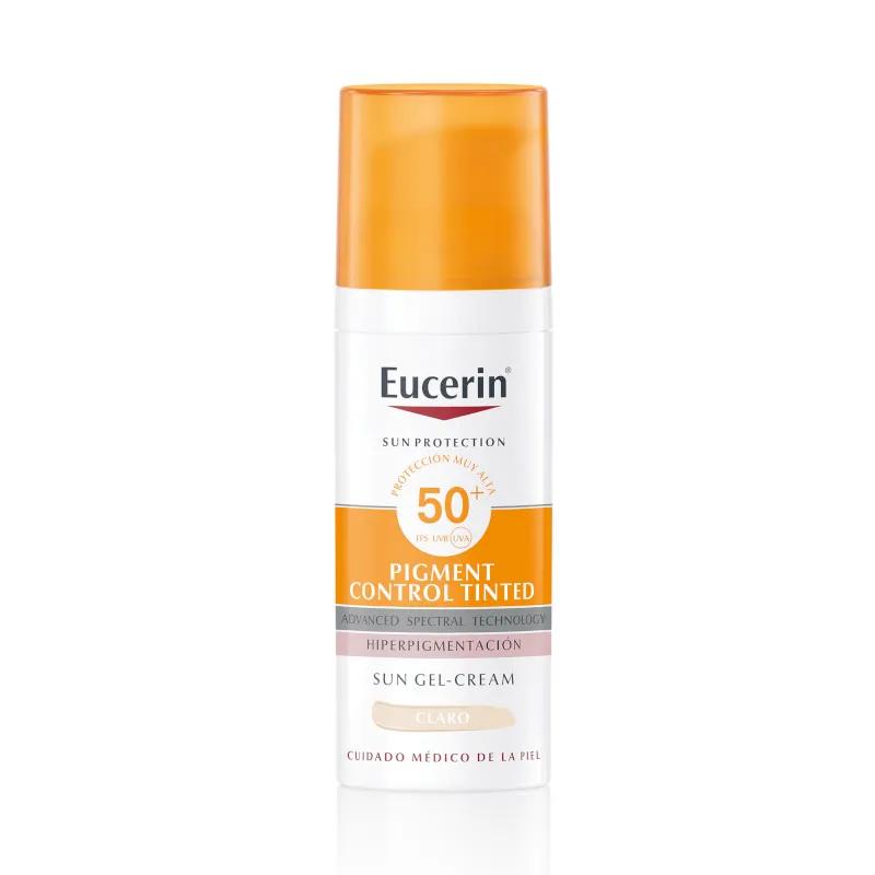 Eucerin Sun Face Pigment Control Fluid SPF50+ Tinted Light 50 мл