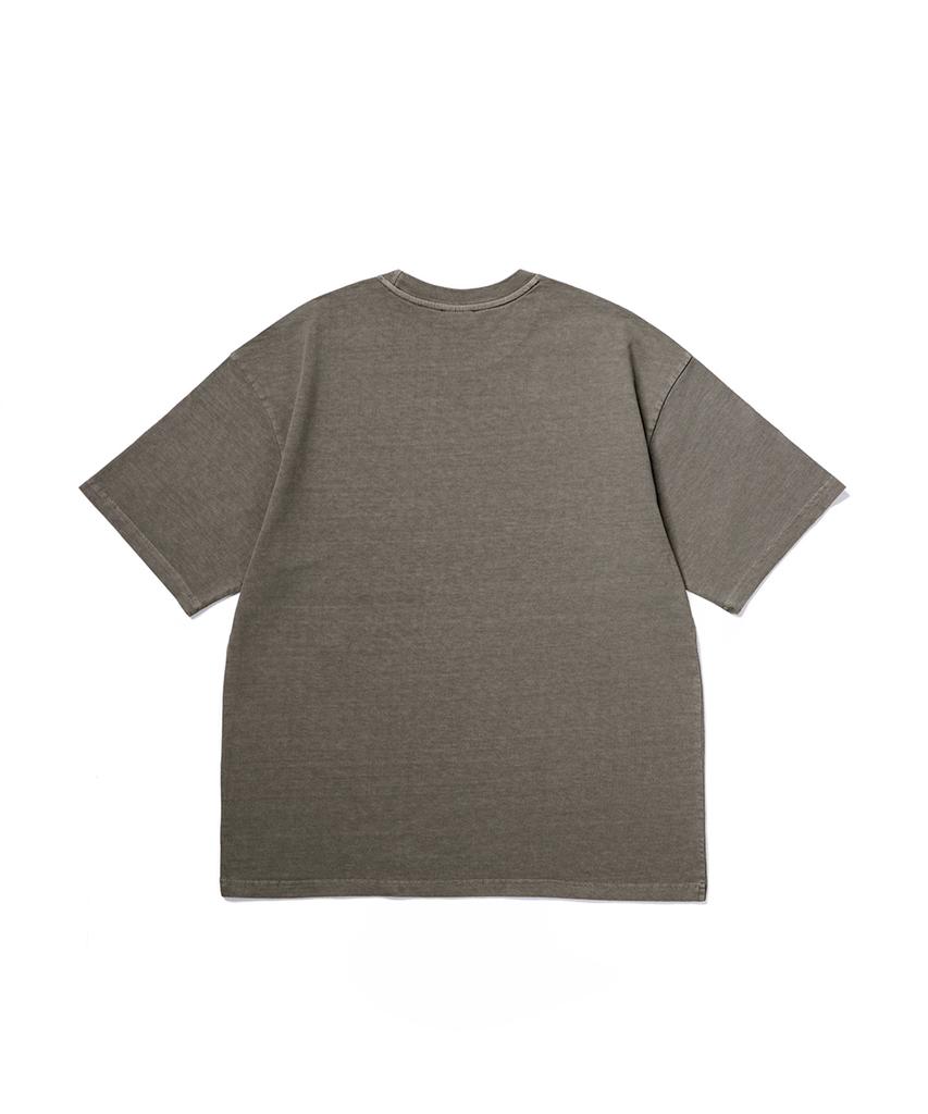 GAKKAI UNIONS Festa Pigment Short Sleeve T-Shirt Khaki Mocha