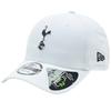 New Era 9Forty Adjustable Football Baseball Cap with Team Logo Curved Serie Premier One Size Cap, Visor, A, League, White,