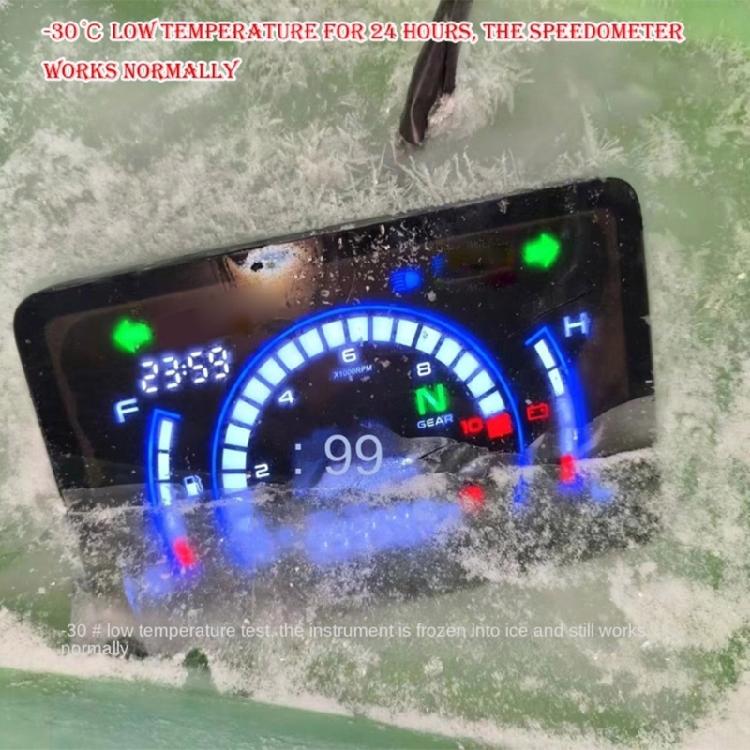 Waterproof Motorcycle Dashboard Odometer 12V Speed Measurement Instrument for CG125, ITALIKA EX125 FORZA125 FT125 Riders