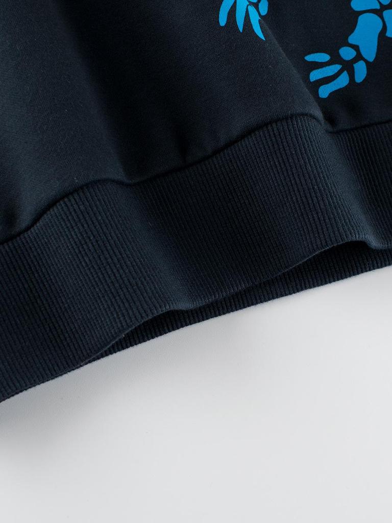 27Kids Korean Children's Dinosaur Cartoon Sweater - New 2024 Autumn/Winter Collection Plus Velvet Baby Clothes.