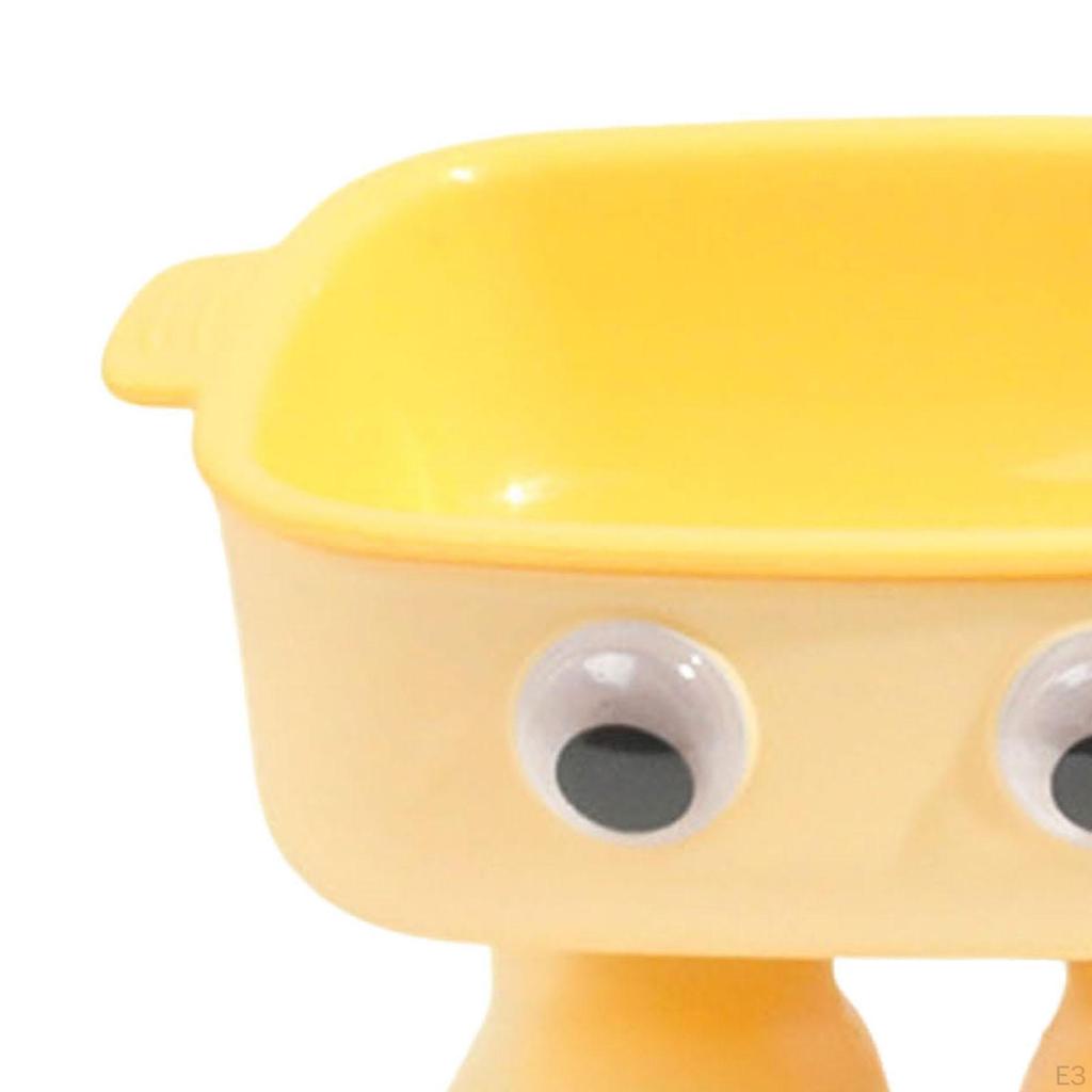 Elevated Cat Bowl ,Cartoon Robot Shape Kitty Bowl,Non Slip,Cat Dish, Tilted Water for Cats