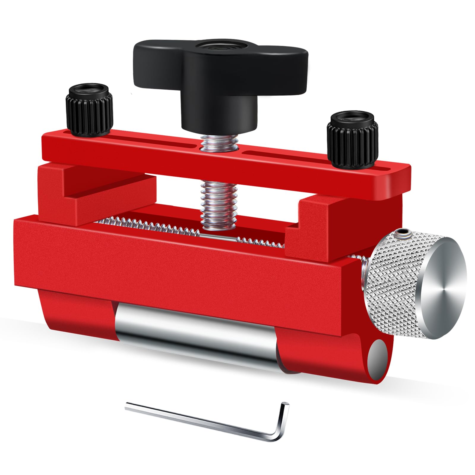 

YoHold Honing Guide Tool Chisel Sharpener Jig for Chisels and Sharpening Holder with Extension Roller Reinforcement Adjustable to Fit Chisel or Planer
