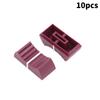 10 Stück 1x8 2x4mm Mixer Elektronische Tastatur Schiebepotentiometer Kunststoffkappe Fader-Kappe Knopf Druckknopf Buchse Druckkappe
