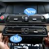 Front Dashboard Central Console Air Conditioner AC Vent Grille For BMW 5 Series F10 F11 F18 520i 523i 64229166885 64229209136
