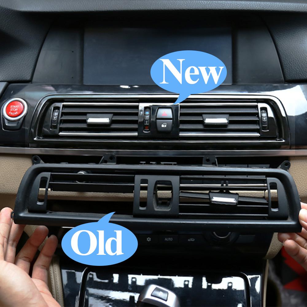 Front Dashboard Central Console Air Conditioner AC Vent Grille For BMW 5 Series F10 F11 F18 520i 523i 64229166885 64229209136