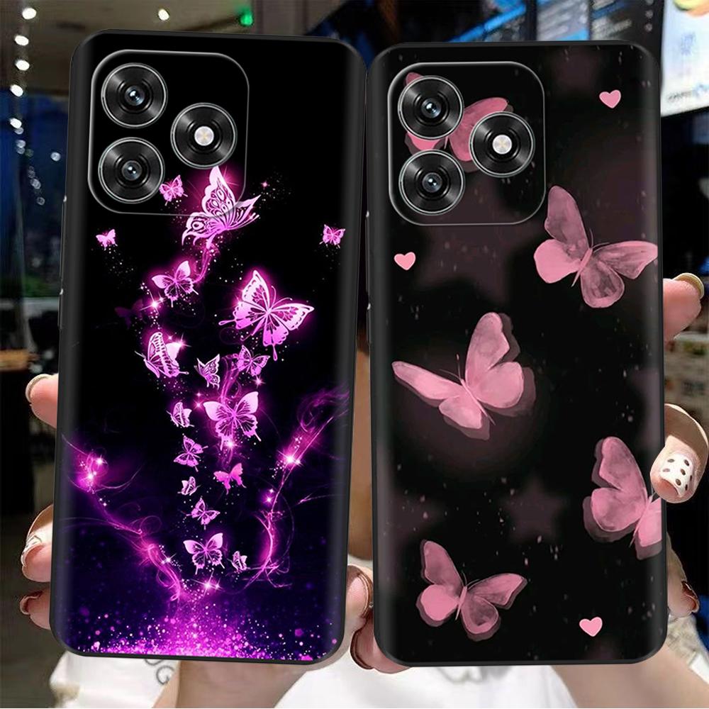 For Honor X5c Plus Case Luxury Painted Back Cover Soft Silicone Case For Honor X5c Plus X5 C Plus Proective Phone Cases Fundas