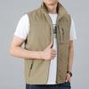 Gilet da uomo ad asciugatura rapida, per primavera e autunno, multiuso, sportivo, casual, di grandi dimensioni, per fotografia e attività all'aperto