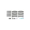 KATO N Gauge V17 Double Track Slab Track Set 20-877 Model Railway Rail Set