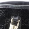 GUCCI GG Shelly line Tote Bag 162160 black Suede unisex Used