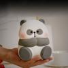 Pat Light Tap Night Light Cute Cartoon   Soft Silicone Stress Relief Tap Light Toy with Battery for Bedroom