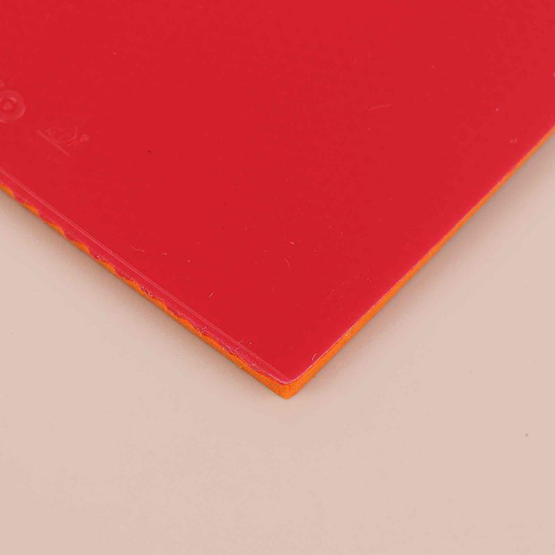 1PC Table Tennis Rubber High Elastic Sponge Non-Sticky Inverted Rubber for Spin and Control Blue Red Black Options