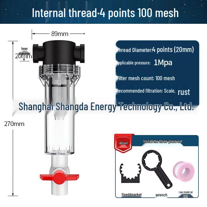 Aquarium Auto-Reinigungs-Fischabfallfilter mit selbstentleerendem Sand-Vorfilter