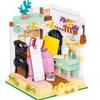 Meisjes Assemblage Spel Bouwsteen Set Prinsessen Winkel Tuin Studeerkamer Speelruimte Schaalmodel Cadeau Speelgoed Tuin Compatibel met