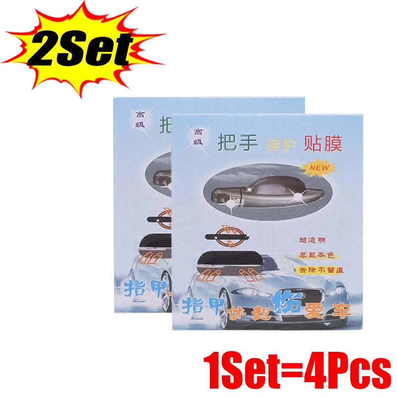 Autotürgriff Transparenter Schutzaufkleber Autotürschale Kratz- und kollisionssicherer unsichtbarer Schutzfolienaufkleber