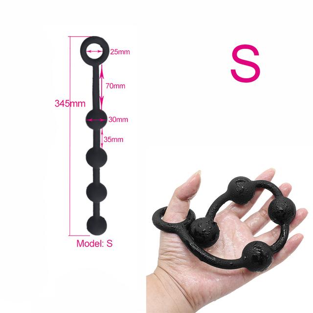 Huge Anal Beads Anal Butt Plug Dilator Sex Toys for Adults Anus Masturbator Expander Prostate Massager for Women Erotic Products