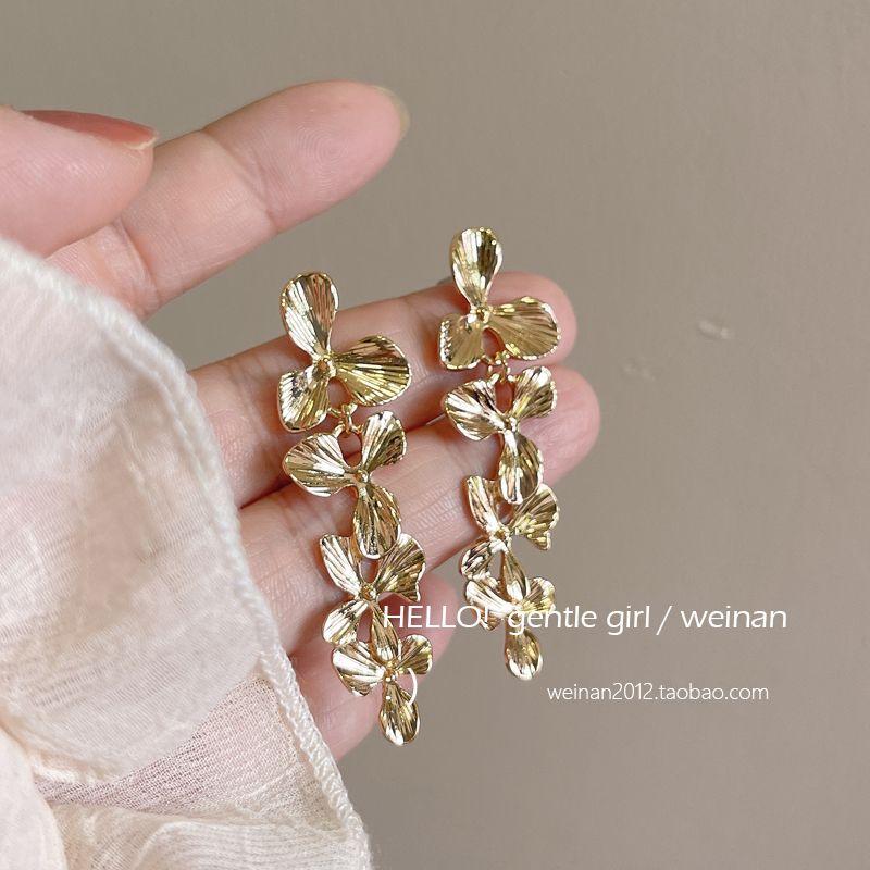 

Mild Luxury Retro 925 Silver Ear Jewelry Female Lilac