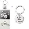 Stainless Steel Cute Couple Keychain Love Key Ring Gift For Boyfriend Girlfriend With Premium Quality Polished Finish