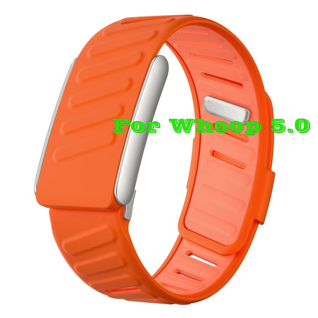 For WHOOP MG / WHOOP 5.0 Breathable Wrist Band Soft Slicone Sweatproof Adjustablle Rubber Band for Whoop 5.0 MG Wristband