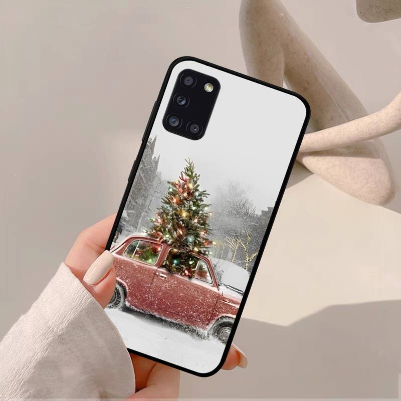 

Новогодний Рождественский чехол для телефона Samsung A 51 30s 71 21s 10 70 31 52 12 30 40 32 11 20e 20s 01 02s 72 чехол Samsung A10