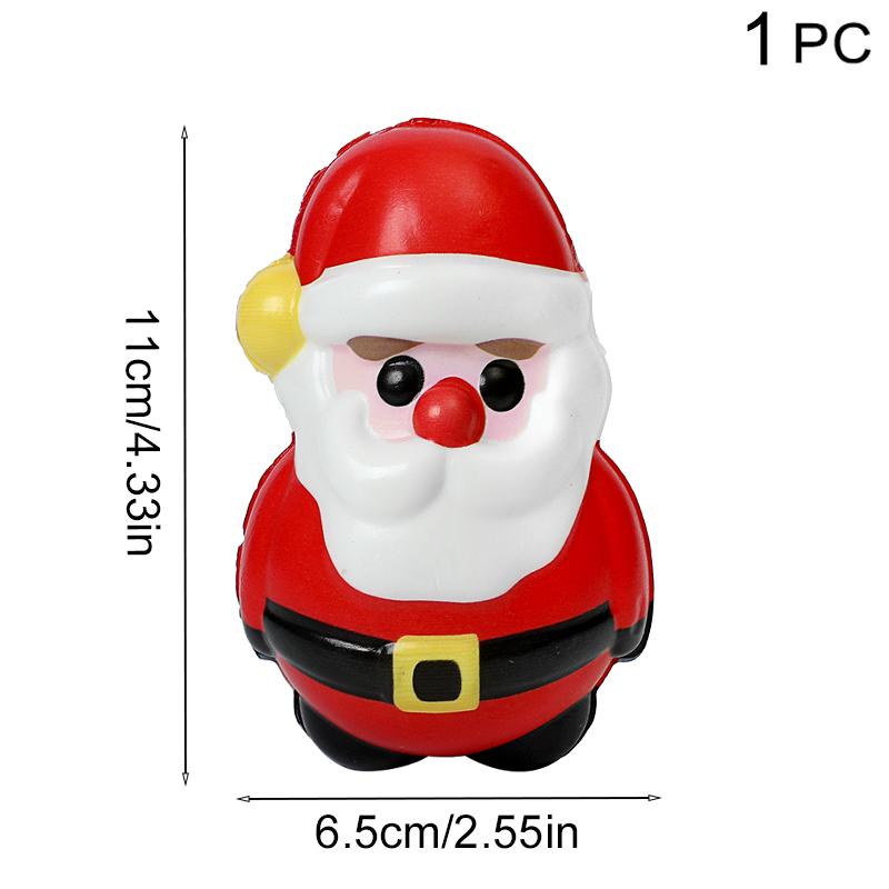 Christmas Toys Santa Claus Christmas Tree Squeezing Bouncing Toy 2025 Stress Relief Gift Christmas Party Decoration Ornament