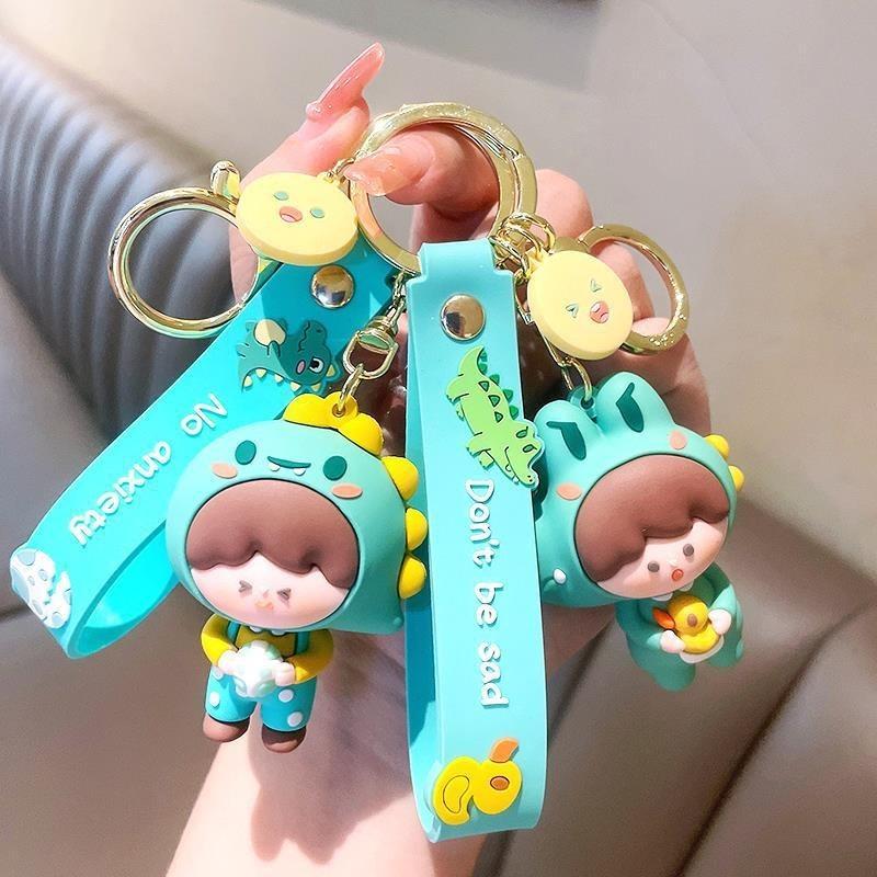 Fashionable Cartoon Keychain Stylish Couple Accessory Perfect Gift For All Occasions