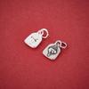 S925 Sterling Silver Conch Pendant Tibetan Whelk Charm for DIY Bracelets, Necklaces, and Jewelry Accessories