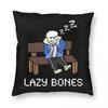 Funny Characters Game Undertale Square Pillowcase Pillow Cover Cushion Decor Comfort Throw Pillow for Home Bedroom