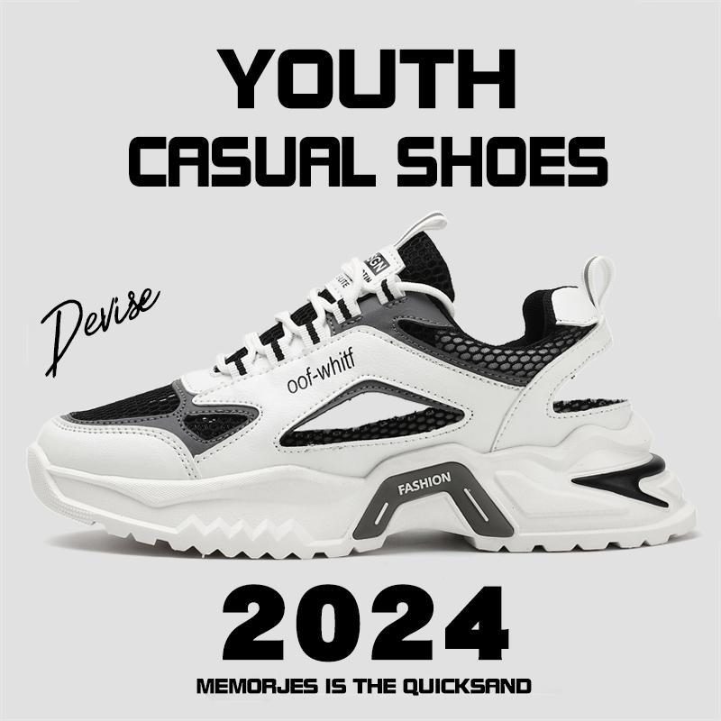 

Shoes Men s frame shoes Tide 2025 large size summer sandals casual breathable lace-up mesh sneakers 47