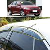 For Citroen E-elysee 2014 2015 2016 2017 2018   Car Sticker Plastic Window Glass Wind Visor Rain/Sun Guard Vent Parts