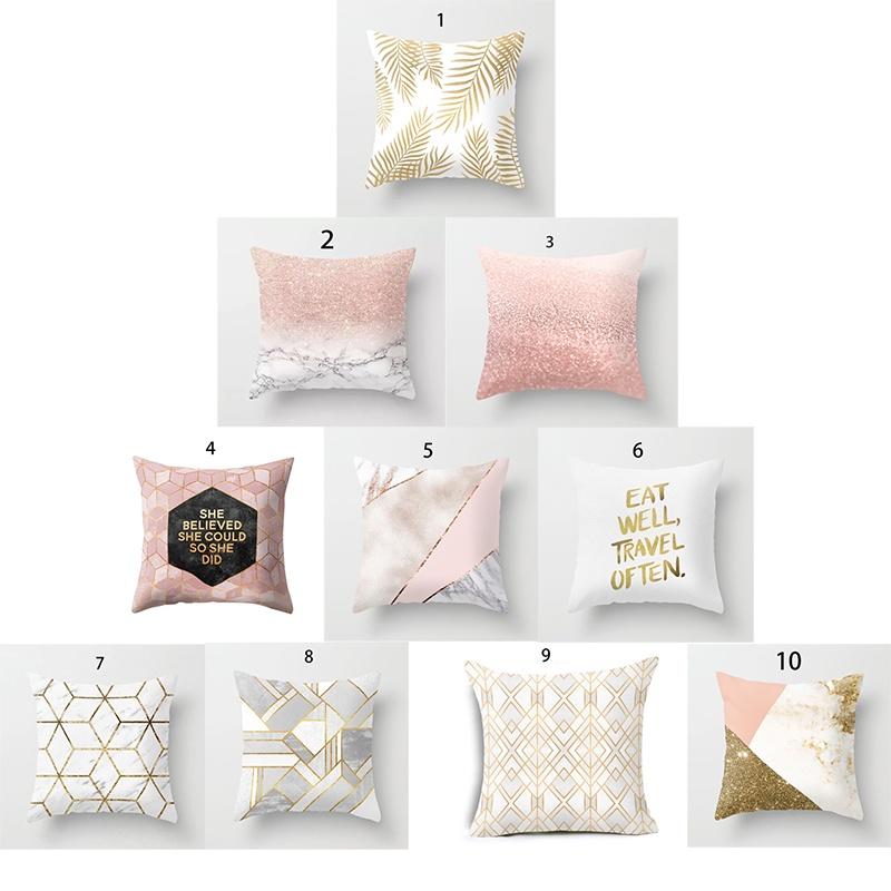 Modern Minimalist Geometric Pattern Pillowcase With Premium Quality Peach Cloth Material