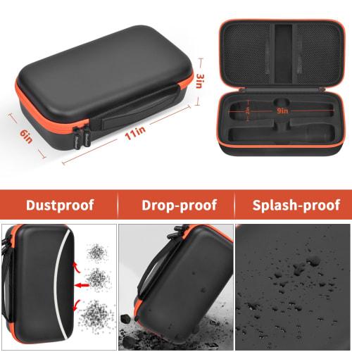 JBL PartyBox Wireless Microphone Compatible Wireless Case - Portable Wireless Microphone Box for 2 Digital Microphones, Rechargeable Battery, Receiver