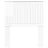 Headboard with Glossy White Finish 80 cm Particleboard
