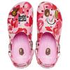 Crocs x A BATHING APE Classic Clog Clogs Unisex Pink 209627-6I2