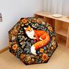 1 PC Automatic Folding Umbrella - Flowers and Animals Pattern, Portable & Foldable Design with 8 Ribs, Christmas Birthday Gifts