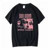 Unisex Don Omar Grafisch T-shirt Mannen Vrouwen Pobre Diabla Vintage Roze Portret Print Ronde Hals Korte Mouw Los Zomer Casual Streetwear T-shirt Top