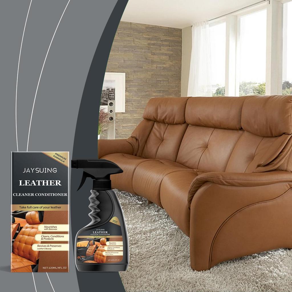 Leather Care Agent Furniture Leather Bag Sofa Car Seat Cleaning Stain Removal Leather Cleaner