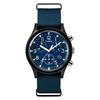 Relógio Masculino Timex Mk1 Cronógrafo Quartzo Mostrador Azul Tw2r67600