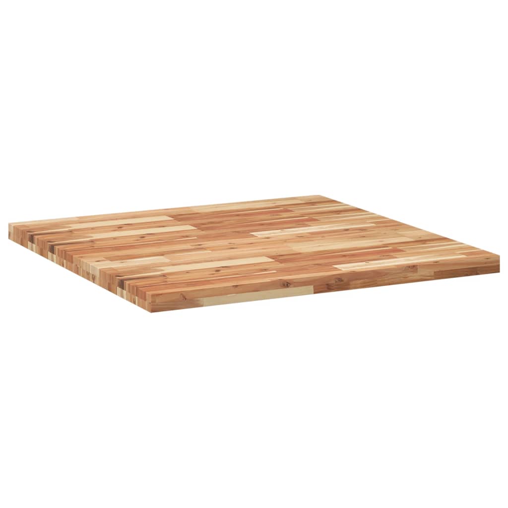 Vidaxl Blat Do Stolika, Kwadratowy, 90X90X4 Cm, Lite Drewno Akacjowe
