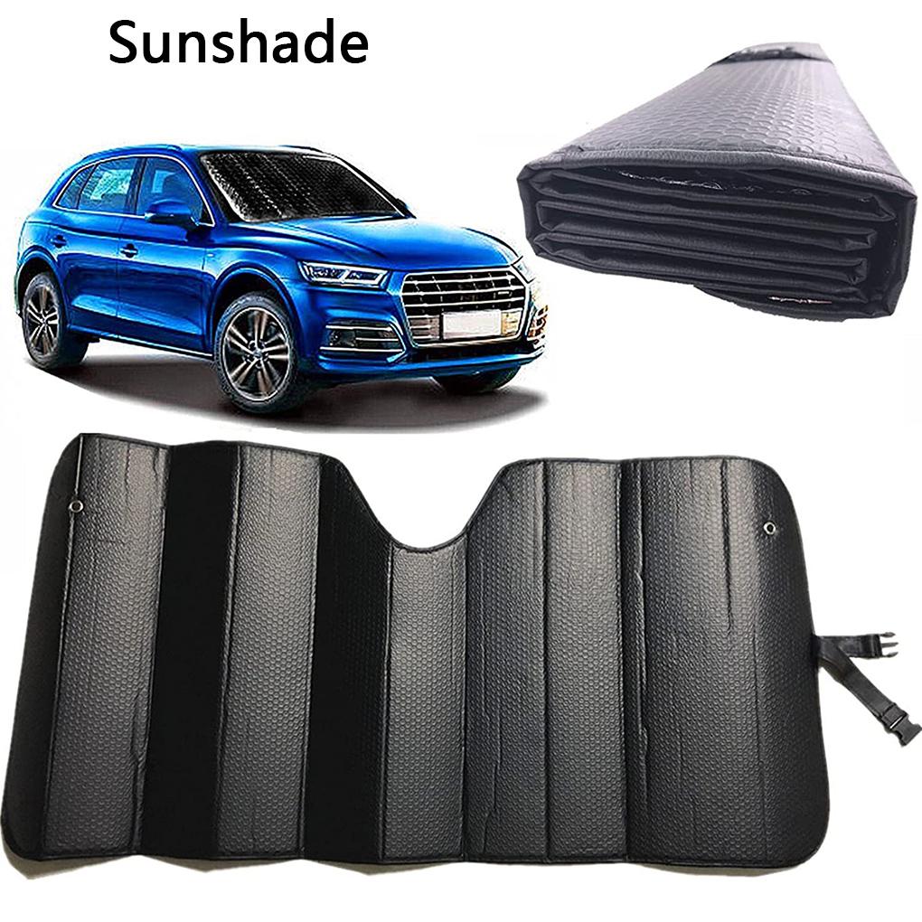 Car Exterior Sunshade Protector Windshield Sun Shade Block Heats Insulation Windscreen Cover Visors Automobile Guard Accessory